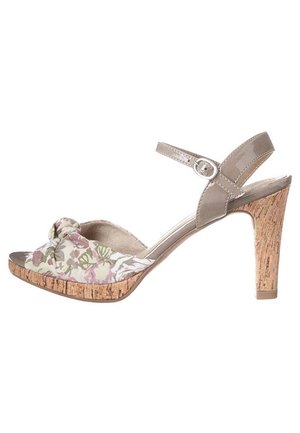 Sandales à talons hauts - beige
