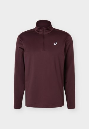 ASICS, CORE ZIP WINTER - Longsleeve - dark currant