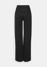 ONLY ONLFEVER WIDE PANTS - Calças - black