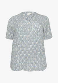 Ausgewählt, turtledove faded denim graphic