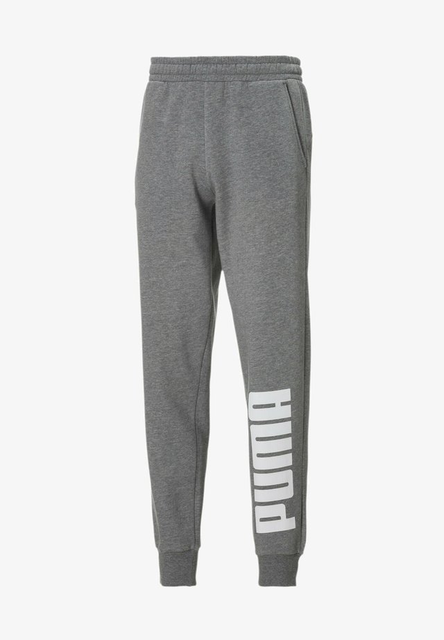 Pantaloni - medium gray heather-white