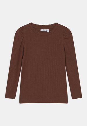 NMFKABEXI SLIM - Camiseta de manga larga - rocky road