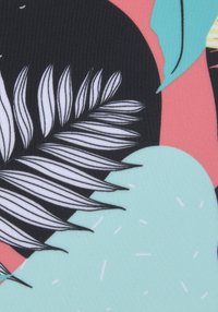 LASCANA PANTS HIGHWAIST - Bikini apakšdaļas - turquoise/yellow