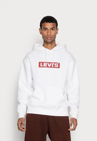 Levi's® RELAXD GRAPHIC HOODIE - Majica s kapuljačom - white