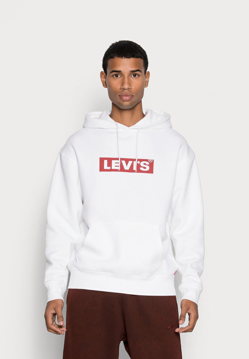 Levi's® RELAXD GRAPHIC HOODIE - Majica s kapuljačom - white