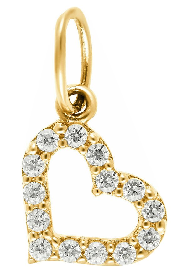 Anhänger - gelbgoldfarben