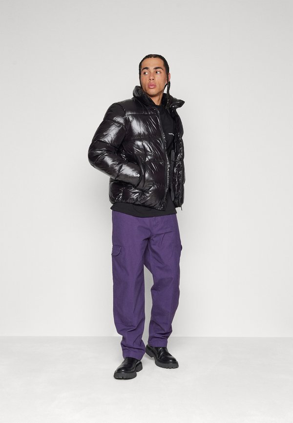 GLOSSY HIGH SHINE QUILT JACKET - Winter jacket2