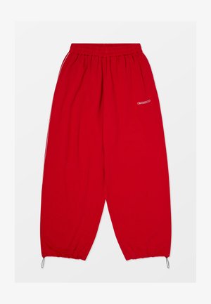 iets frans... HARRI WIDE LEG UNISEX - Trainingsbroek - savy red
