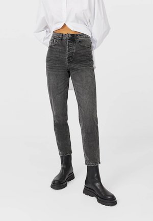 Relaxed fit jeans - dark grey