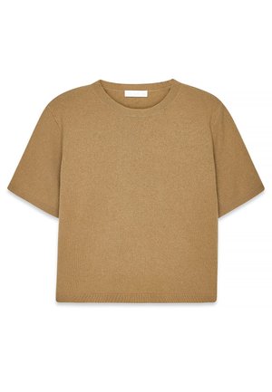 SHORT SLEEVE - Základné tričko - camel