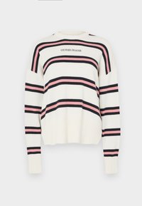 STRIPED - Pullover - white/blue/pink