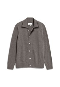 FAAUSTOS - Cardigan - mid grey melange