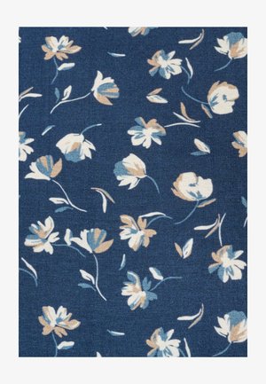 Damart SOUS MAILLE ROULÉ - Langarmshirt - bleu fleuri