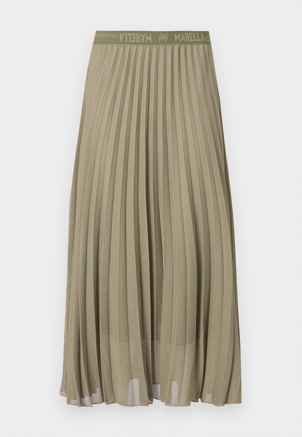 ACERBO - Pleated skirt - verde3