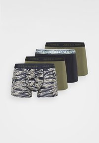 Jack & Jones JACDAREK TRUNKS 5 PACK - Trunks - kalamata/dark navy
