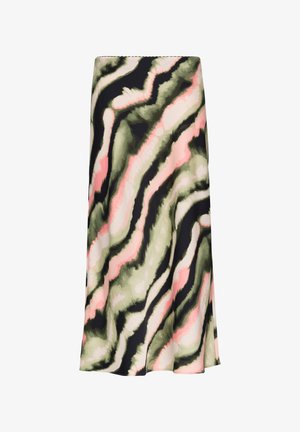 s.Oliver BLACK LABEL, MIT ELASTISCHEM BUND - A-line skirt - navy