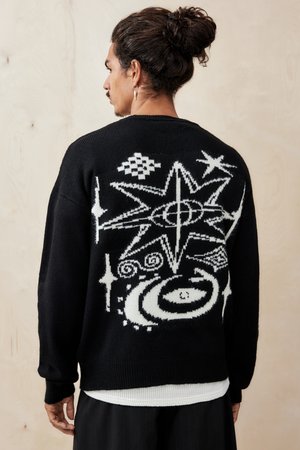 BDG Urban Outfitters DREAMLAND  - Jumper - black