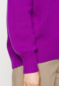 FTC Cashmere Stickad tröja - purple