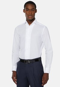 Boggi Milano REGULAR FIT DOBBY - Formalna srajca - white