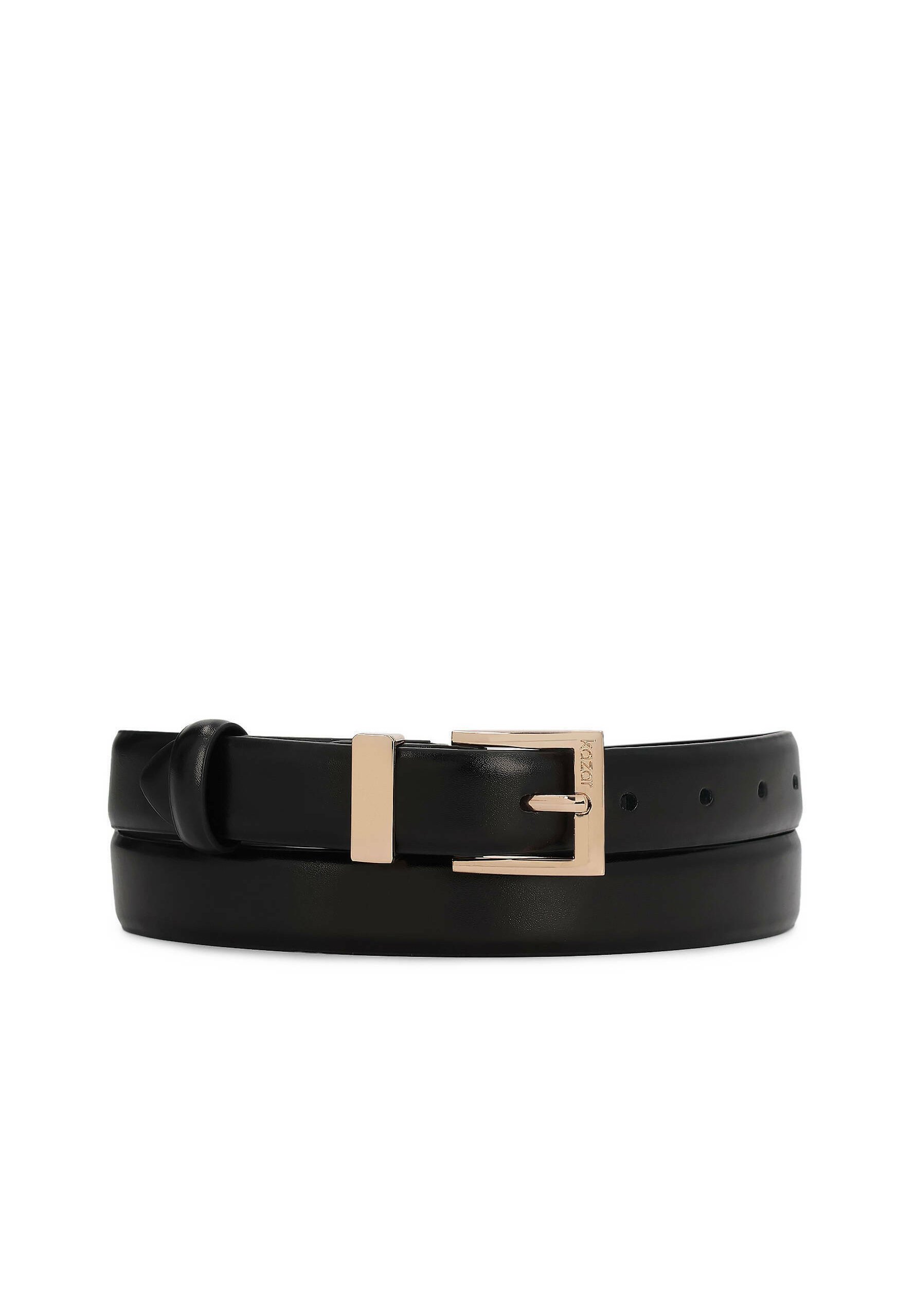 Kazar 100% LEATHER Belt Kazar PERKINS - Belt - dark brown/light brown/dark brown  main image 3