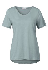 Street One 2ER-PACK  - T-shirt basic - Royal blue Moon washed
