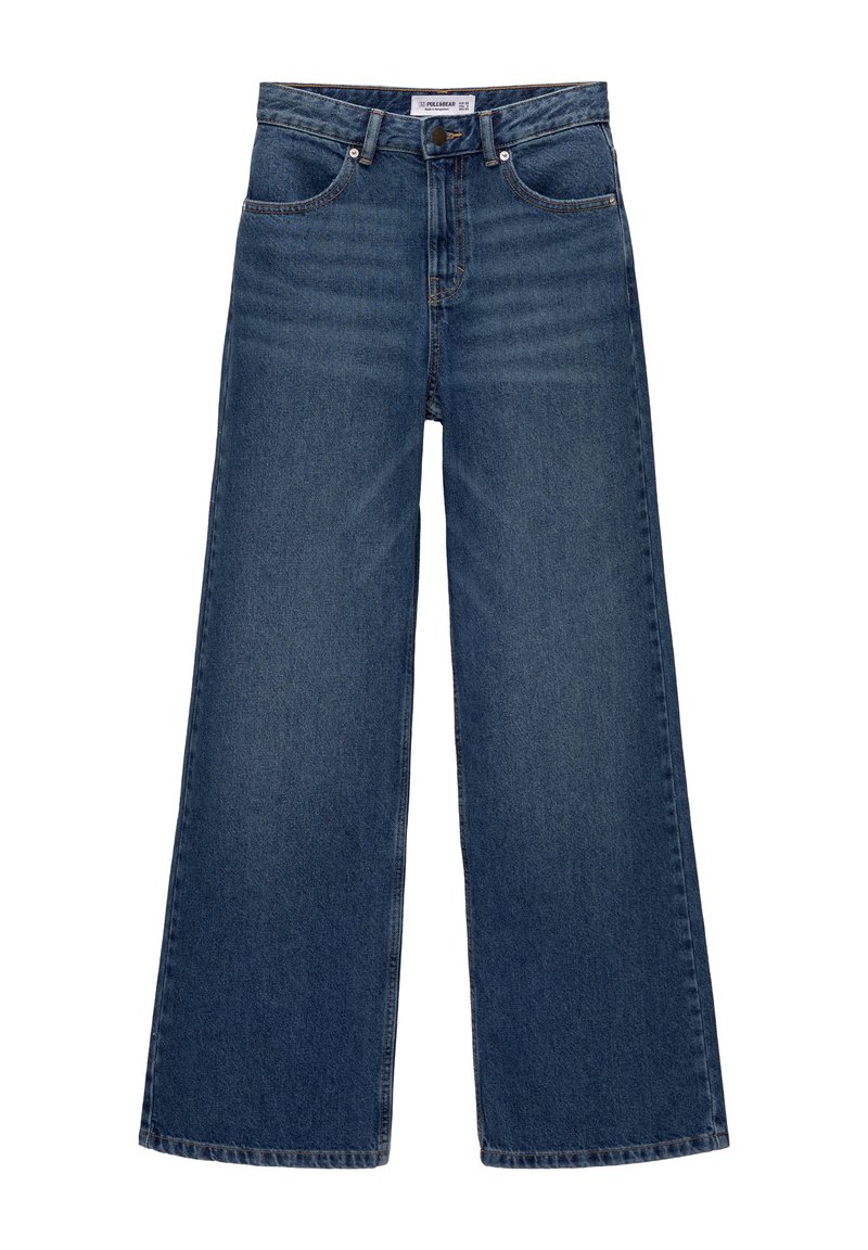 Wide Leg Jeans Zampa Sfrangiati Vale Denim Jeans Donna Wide Leg