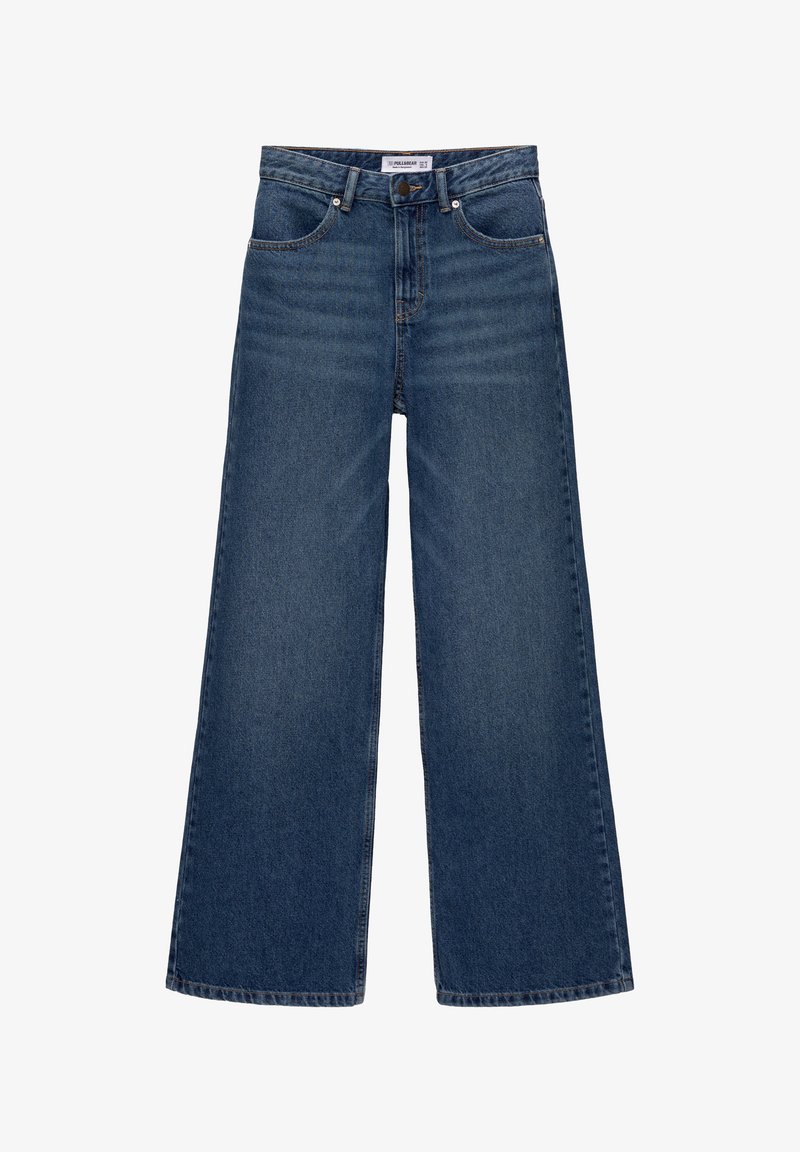 Wide Leg Jeans Zampa Sfrangiati Vale Denim Jeans Donna Wide Leg