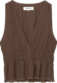 RUSTIC - Blúzka - dark brown