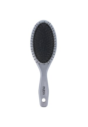 HAARBÜRSTE UNICOLOR MIT METALLPINS - Brush - unicolor silber