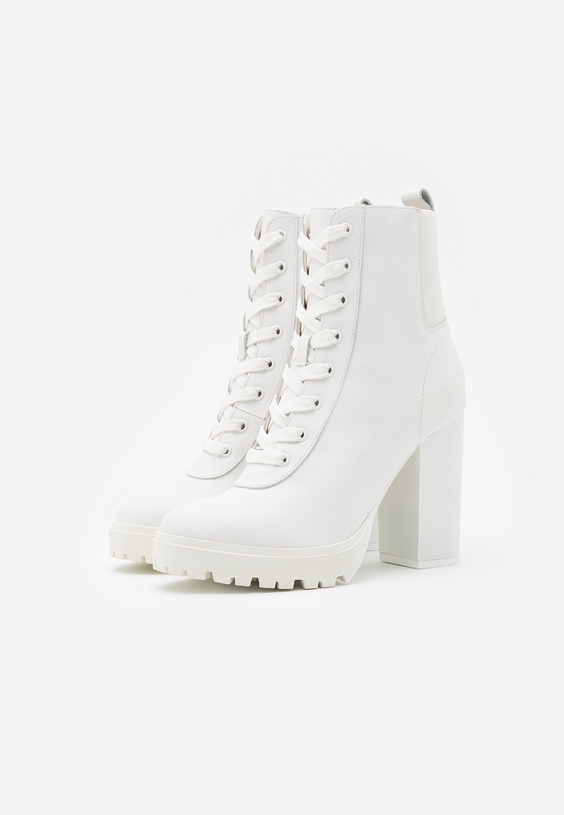 white booties steve madden