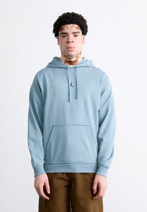Pulover s kapuco - aviator grey black
