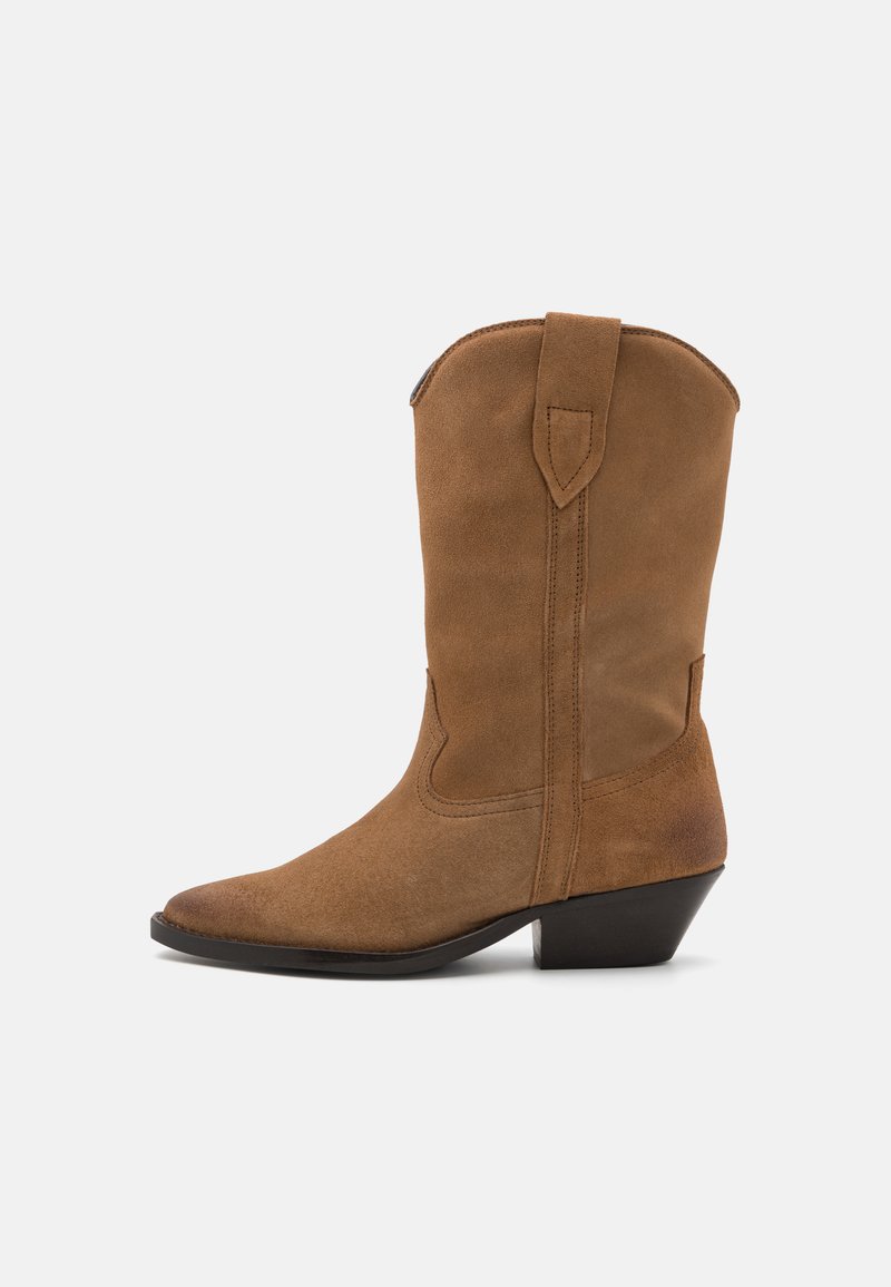 Pavement NIKKI - Cowboy- / Bikerboots - taupe