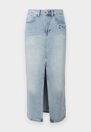 Fabienne Chapot CARLYNE SKIRT - Farmerszoknya - light blue tinted