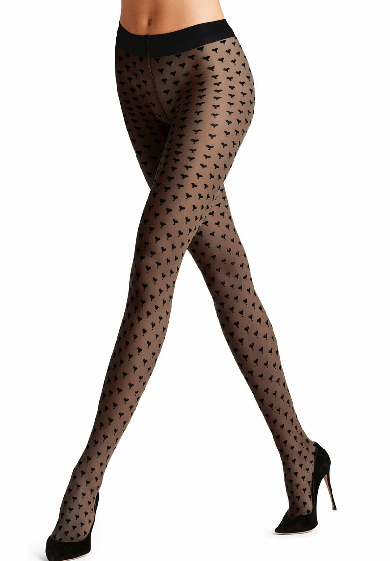 FALKE DARLING - Strumpfhose - black