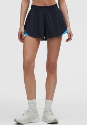 lululemon SHAKE IT OUT HIGH-RISE RUNNING SHORT 2.5"  WOMEN'S SHORTS - Korte sportsbukser - true navy ocean wave