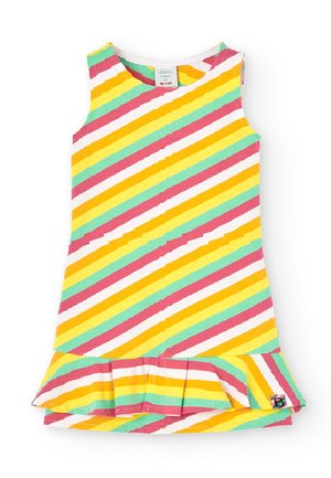 Gebreide jurk - multi-coloured