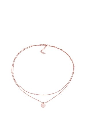 Elli LAYER LOOK - Ketting - rose gold-coloured