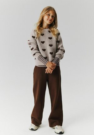 Name it, KNITTED PULLOVER REGULAR FIT - Svetrík - purple dove