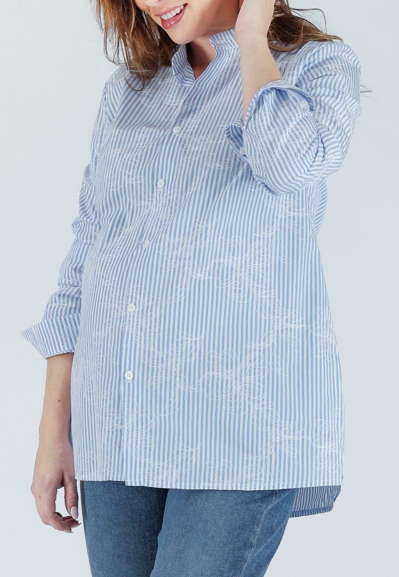 Cache Coeur - Button-down blouse - blue, Enlarge