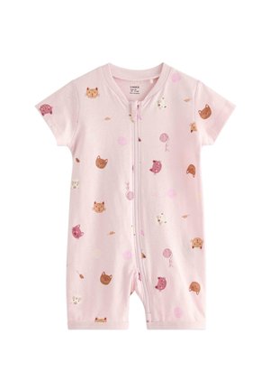 Lindex, LINDEX PYJAMA ROMPER LINDEX UNISEX - Pyjamas - light pink