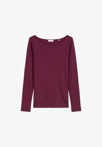 Niet geselecteerd, aubergine red