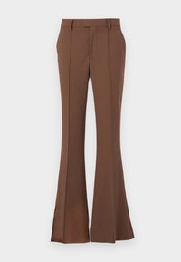 DENAIR - Wide leg - cacao brown
