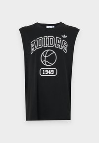 MUSCLE TANK - Top - black/white