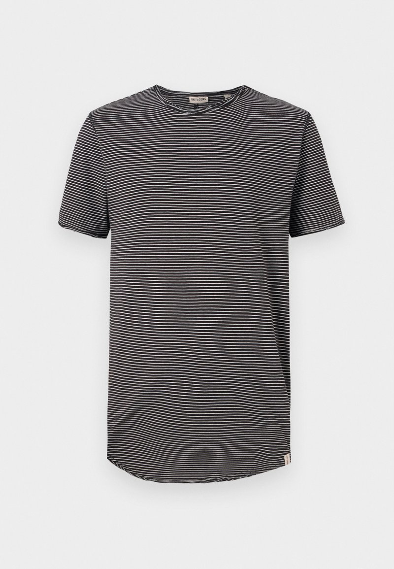 Only & Sons T-shirt print zwart