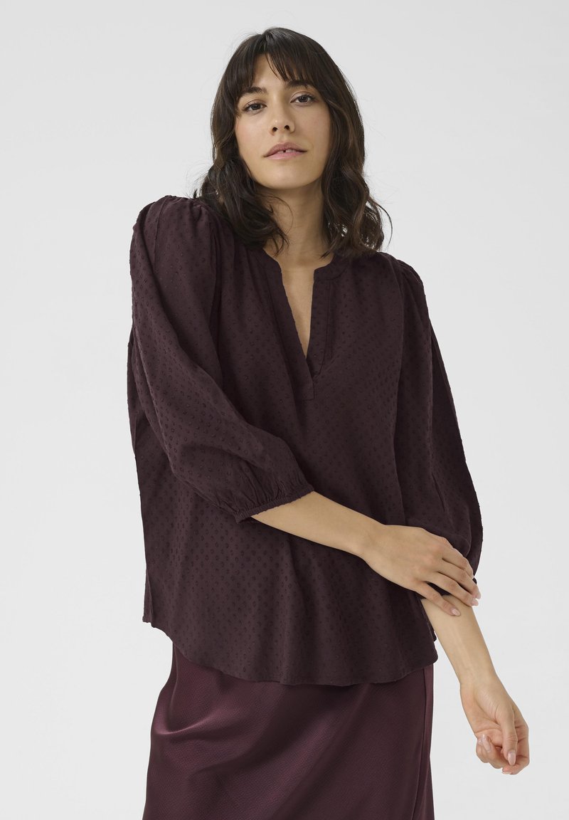 Kaffe ANNIKA  - Bluse - fudge