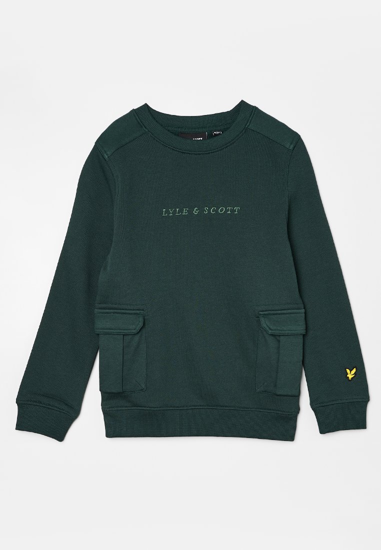Lyle & Scott Sweater donkergroen