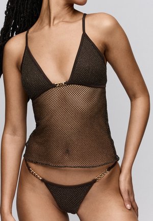 JANJA - Bikinitop - chocolate