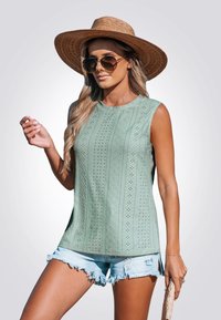 Cupshe TANK  - Top - green grey