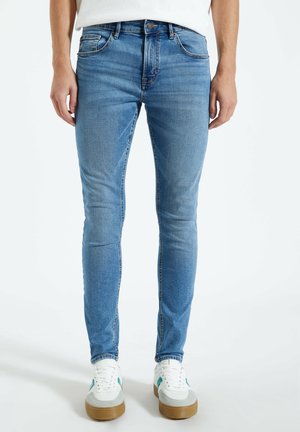 Vaqueros pitillo - blue-grey