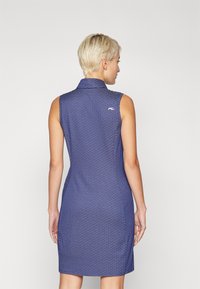Kjus WOMEN BELLA STRUCTURE DRESS - Sporta kleita - atlanta blue/white